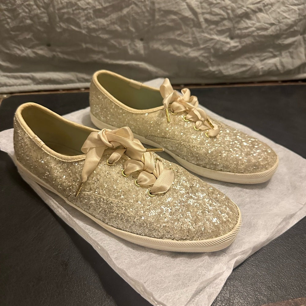 Keds X Kate Spade New York Champion Glitter Sneakers